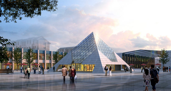 安国金字塔网架