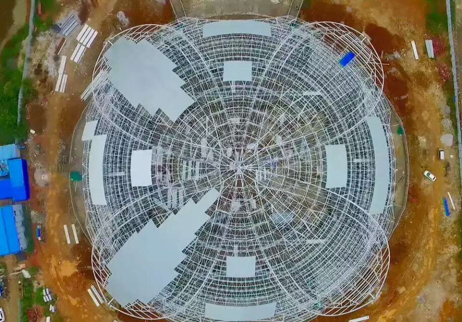 安国体育馆网架